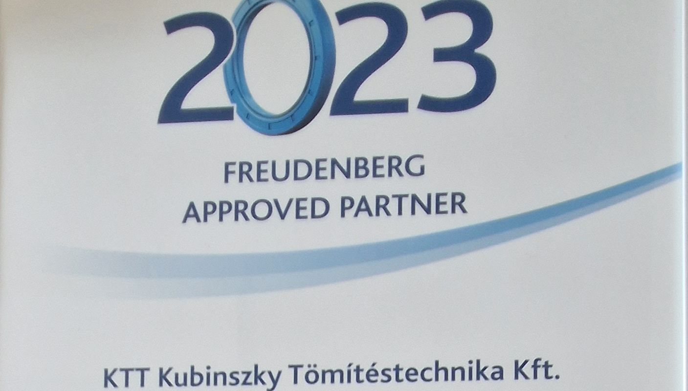 A KTT Tömítéstechnika az FST Freudenberg hivatalos partnere