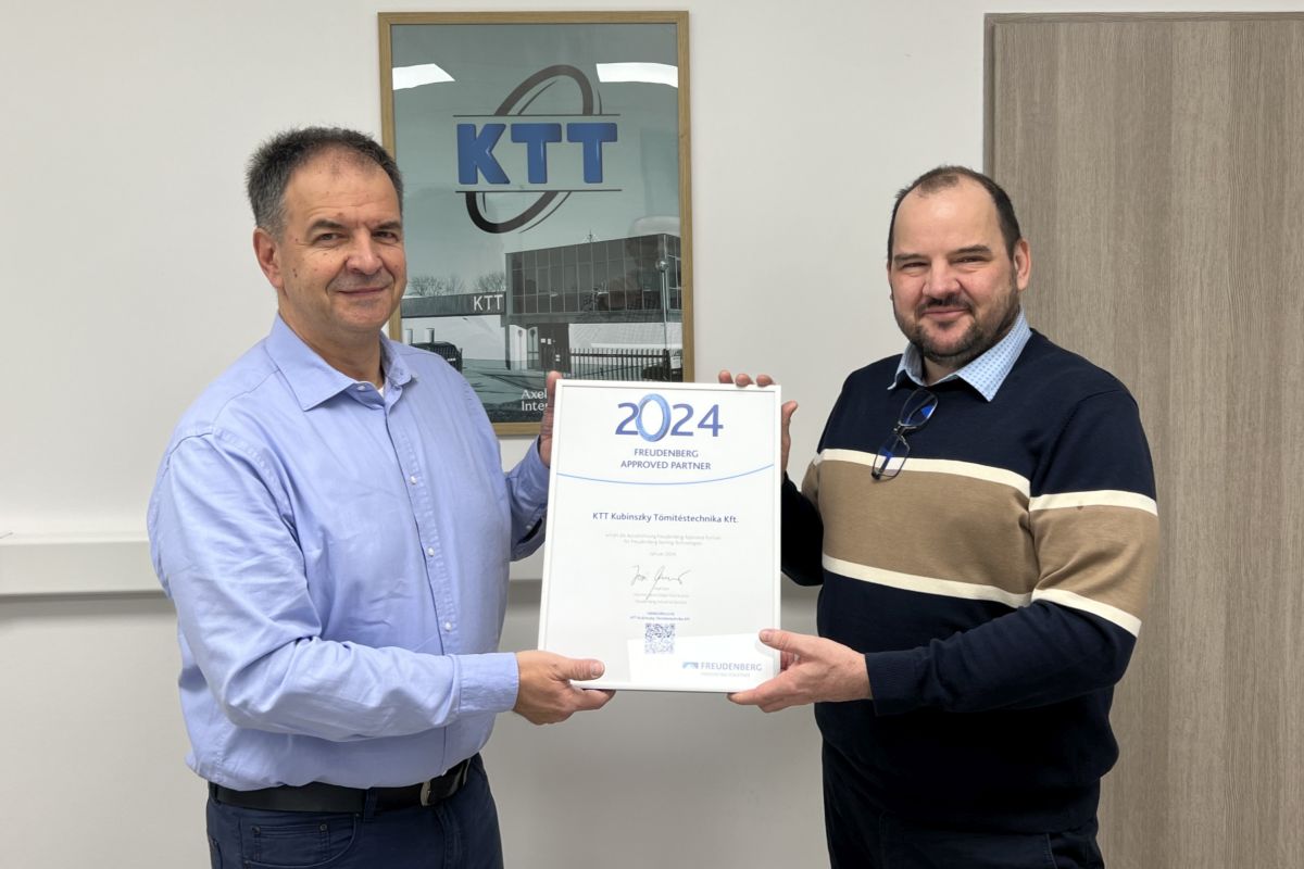 A KTT Tömítéstechnika továbbra is az FST Freudenberg hivatalos partnere
