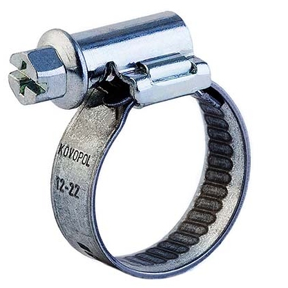 110-130/9 clamp for pipe | ABA type | W2B-ac.res. steel