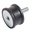 40x35x28/M8x23 vibration damper | SP2 (spool) | NR-55/ST37-galv. steel